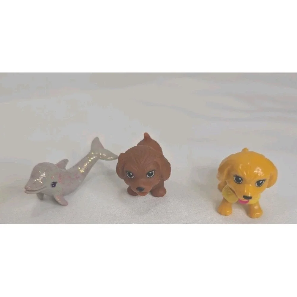 6 Piece Lot Barbie Animals